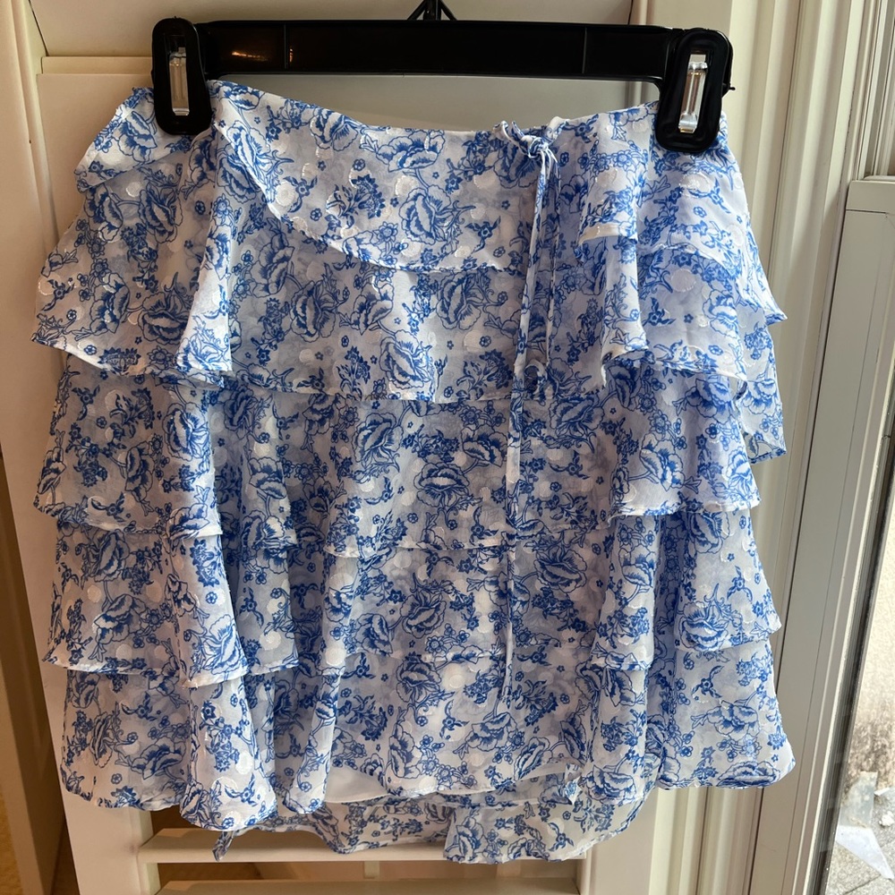 Tularosa Ruffled Mini Skirt